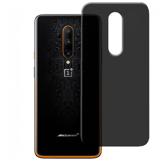 OnePlus 7T Pro McLaren Case Cover Soft TPU - Black , clear