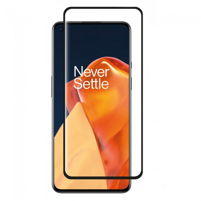 OnePlus 9RT 5G 3D Tempered Screen Protector Ultimate by Margoun - Black Edge