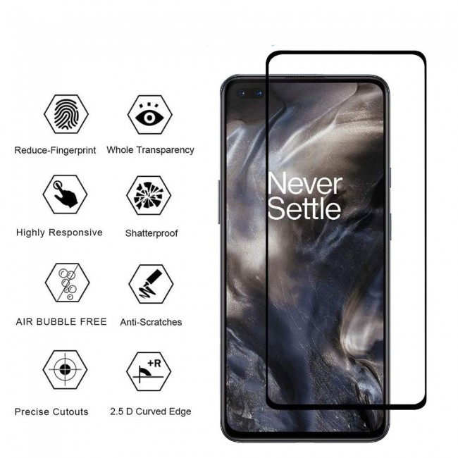 OnePlus Clover Screen Protector 3D Glass Super Sheildz 2-Pack Margoun