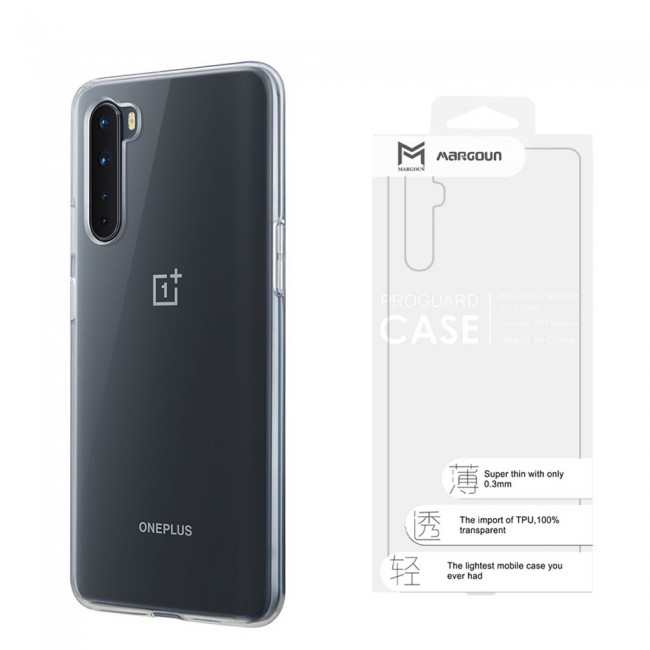 OnePlus Nord Clear TPU Case Cover by Margoun