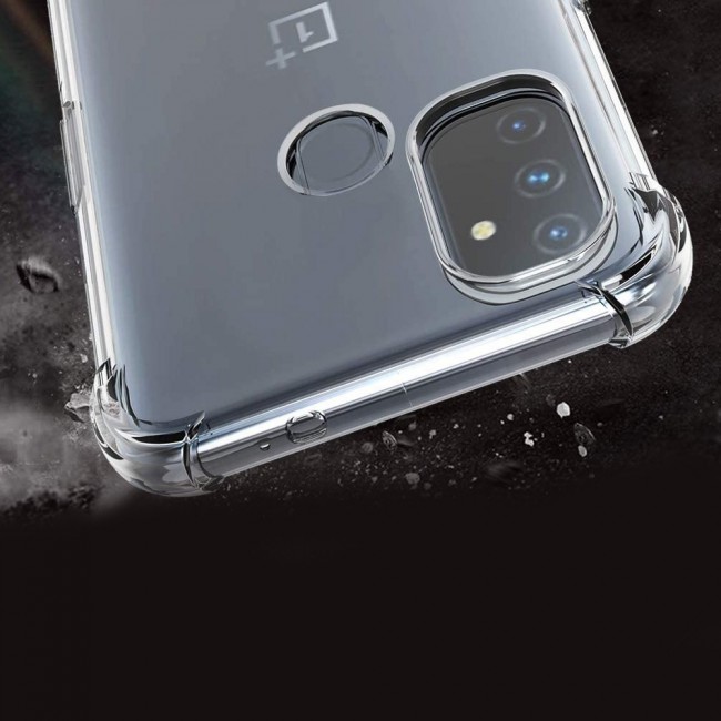 OnePlus Nord N100 Shockproof Gorilla TPU Case Cover and 3D Screen Protector by Margoun