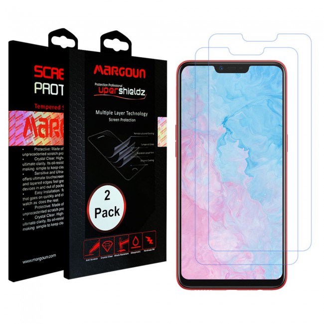 Oppo A12e  2-Pack Screen Protector Super Shieldz Margoun - Clear