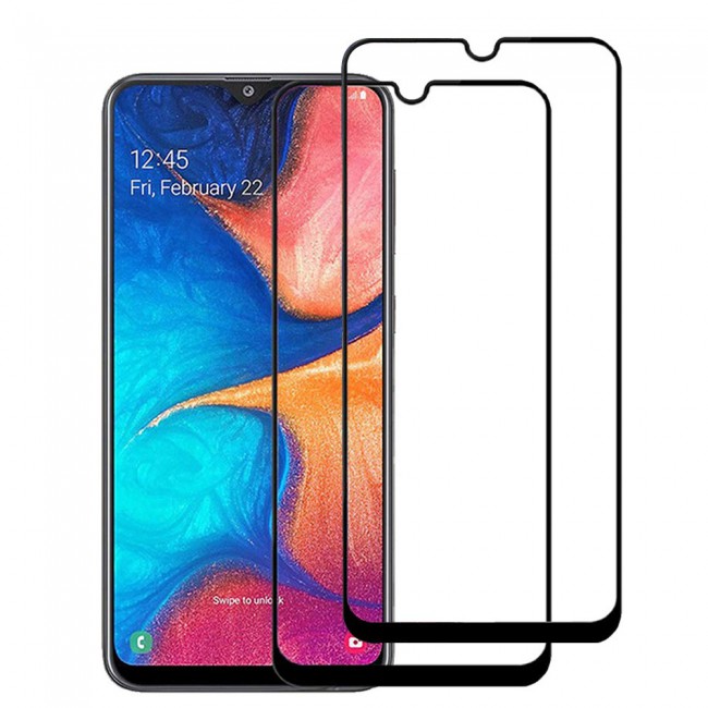Oppo A73 Tempered Glass 3D 2Pack Super Shieldz by Margoun - Side Black