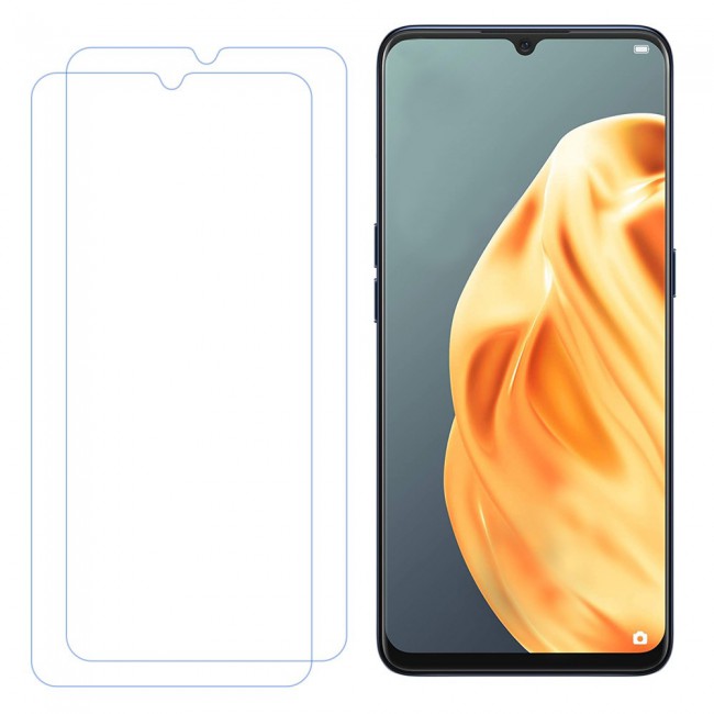 Oppo F15 Tempered Glass 2 Pack Super Shieldz by Margoun - Clear