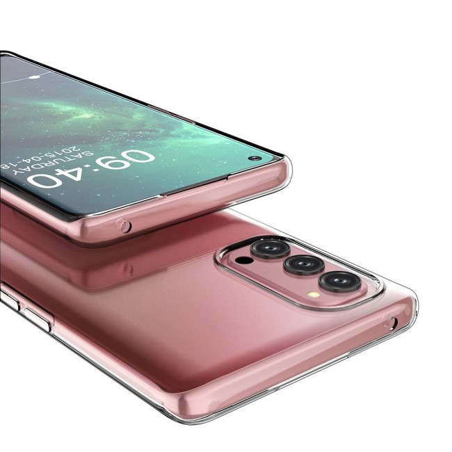 Oppo Reno 5 5G Clear TPU Cover Proguard Case by Margoun