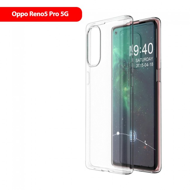 Oppo Reno 5 Pro 5G Clear TPU Cover Proguard Case by Margoun