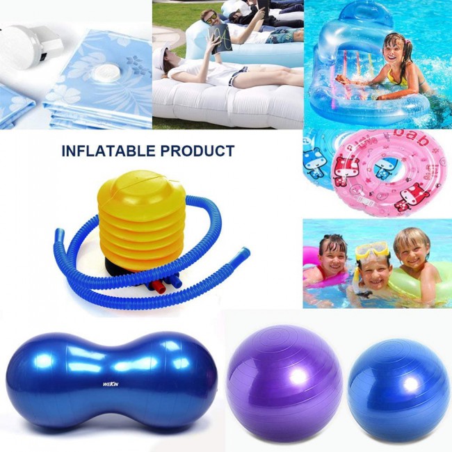 Margoun Plastic Bellows Foot Pump for Inflating Ball Ballon Pool Floats Boat and Mattress