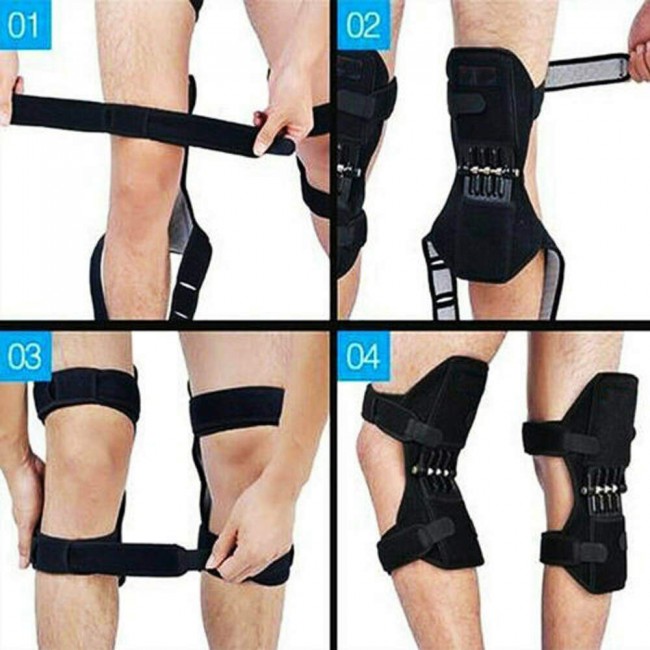Power Knee Stabilizer Pads - Black