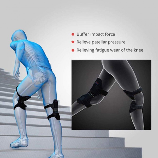 Power Knee Stabilizer Pads - Black