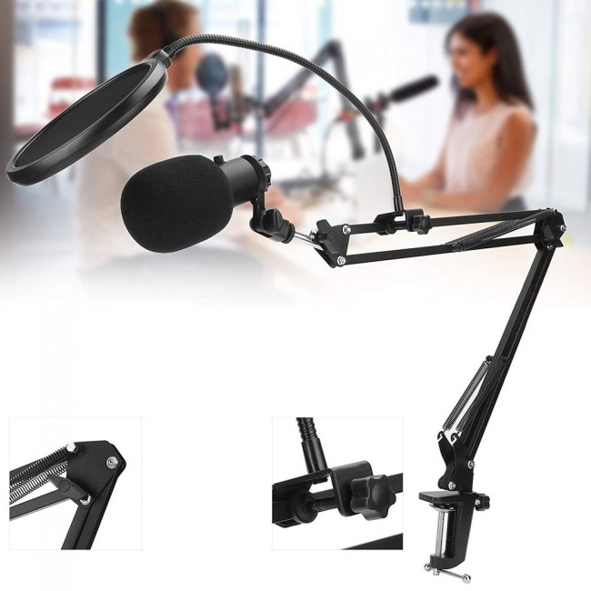 MARGOUN Professional Condenser Microphone With USB