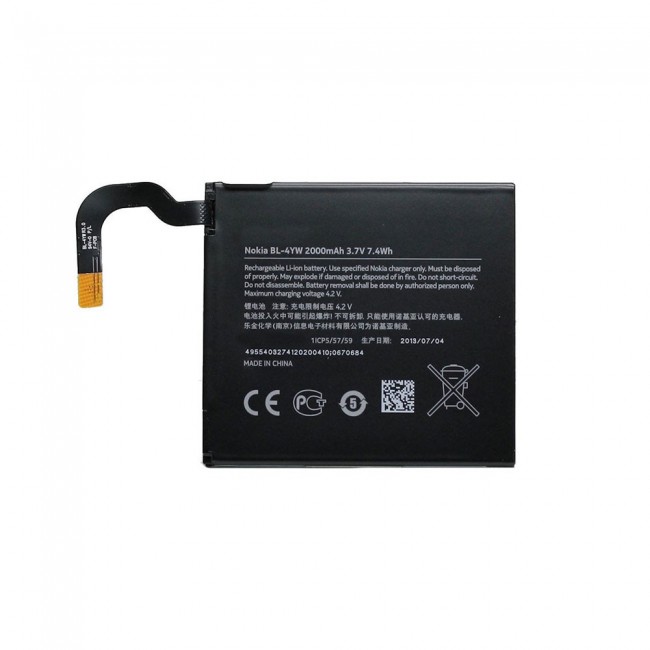 Replacement Internal Battery Nokia BL-4YW Volta Series by Margoun