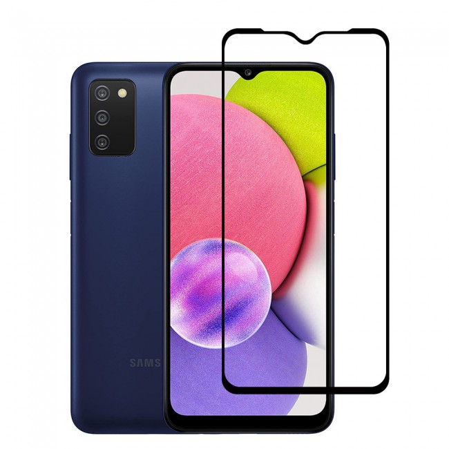 Samsung Galaxy A03s Glass 3D Tempered Screen Protector Grand Shieldz by Margoun