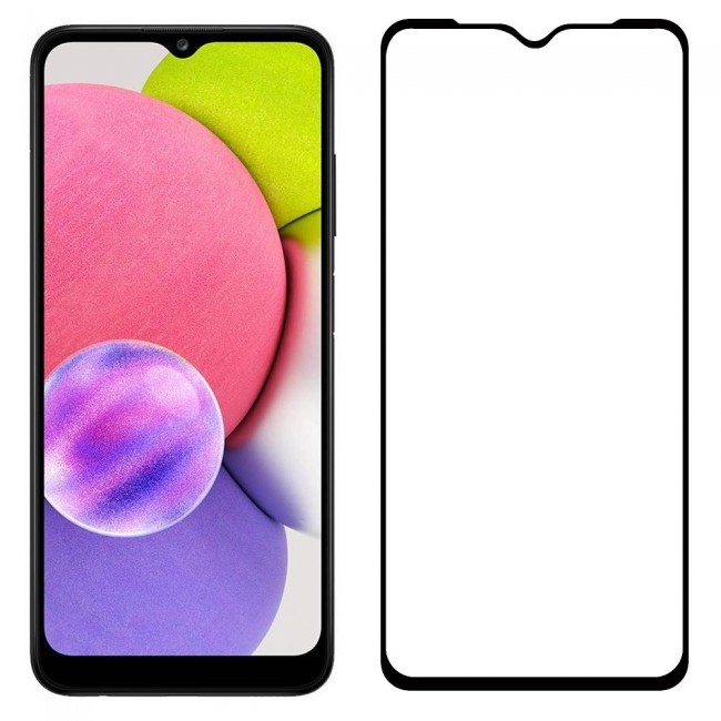 Samsung Galaxy A03s Glass 3D Tempered Screen Protector Ultimate by Margoun