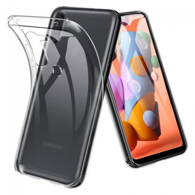 Samsung Galaxy A11 Clear TPU Cover Proguard Case by Margoun