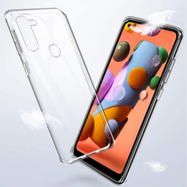 Samsung Galaxy A11 Clear TPU Cover Proguard Case by Margoun