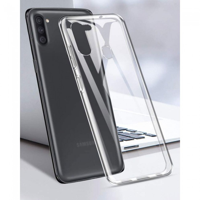 Samsung Galaxy A11 Clear TPU Cover Proguard Case by Margoun