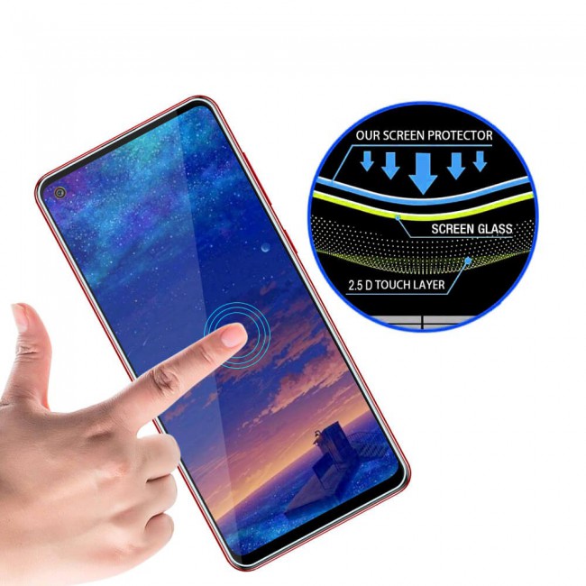Samsung Galaxy A21 Tempered Glass 2Pack Max Shieldz Margoun - Clear