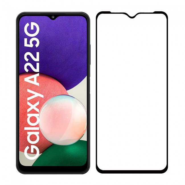 Samsung Galaxy A22 5G Glass 3D Tempered Screen Protector Grand Shieldz by Margoun