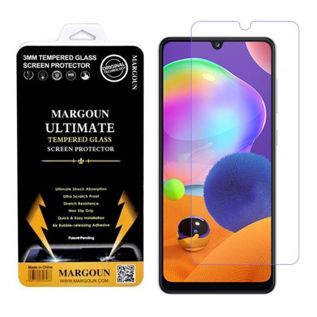 Samsung Galaxy A31 Screen Protector Glass Ultimate Margoun - Clear