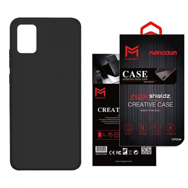 Samsung Galaxy A31 TPU Transparent Cover Margoun - Black