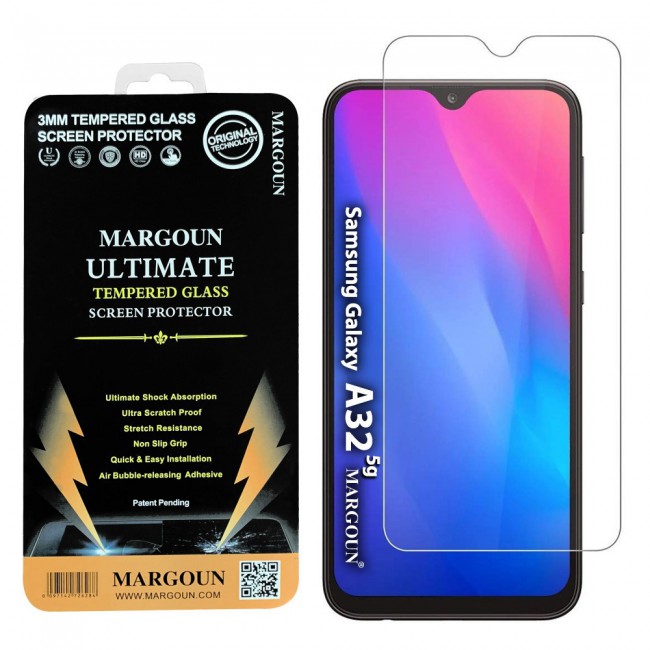 Samsung Galaxy A12 A32 5G Tempered Screen Protector Ultimate by Margoun - Clear