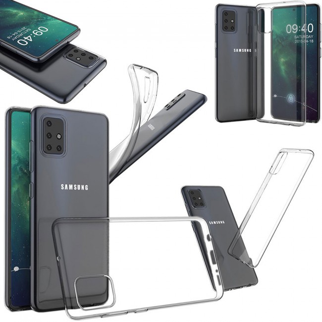 Samsung Galaxy A51 Clear Case Cover Margoun