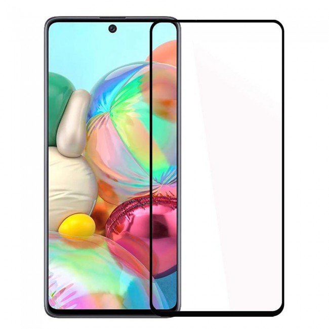 Samsung Galaxy A51 Tempered Glass 3D Ultimate Margoun - Black Frame