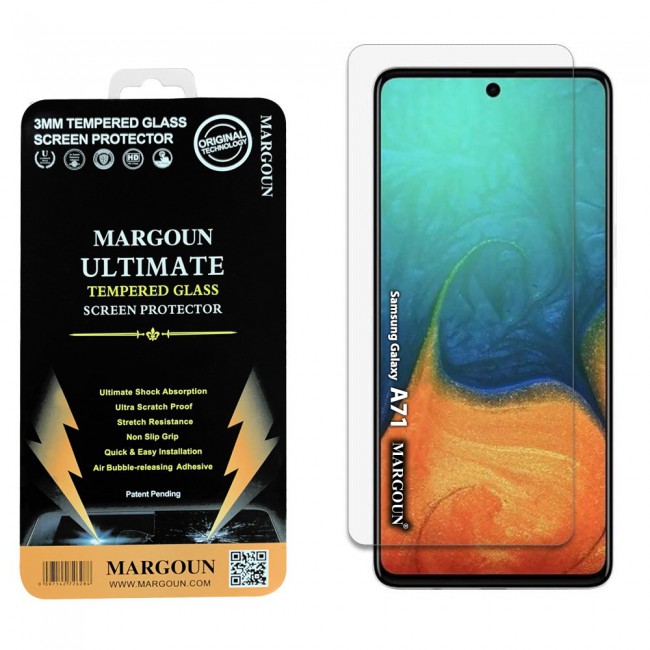 Samsung Galaxy A71 Screen Protector Ultimate Margoun- Clear