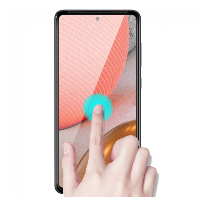 Samsung Galaxy A72 A72 5G 3D Tempered Screen Protector 2Pack Super Shieldz by Margoun - Black Edge