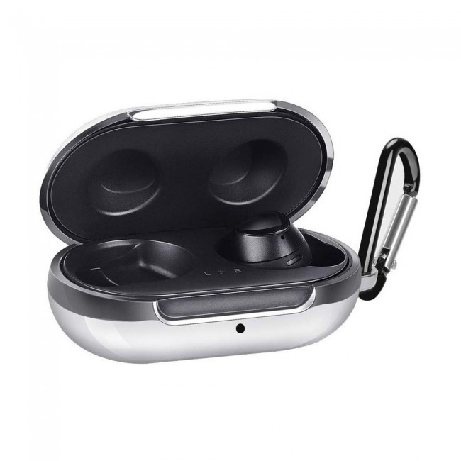 Electroplated TPU Case for Samsung Galaxy Buds– Silver
