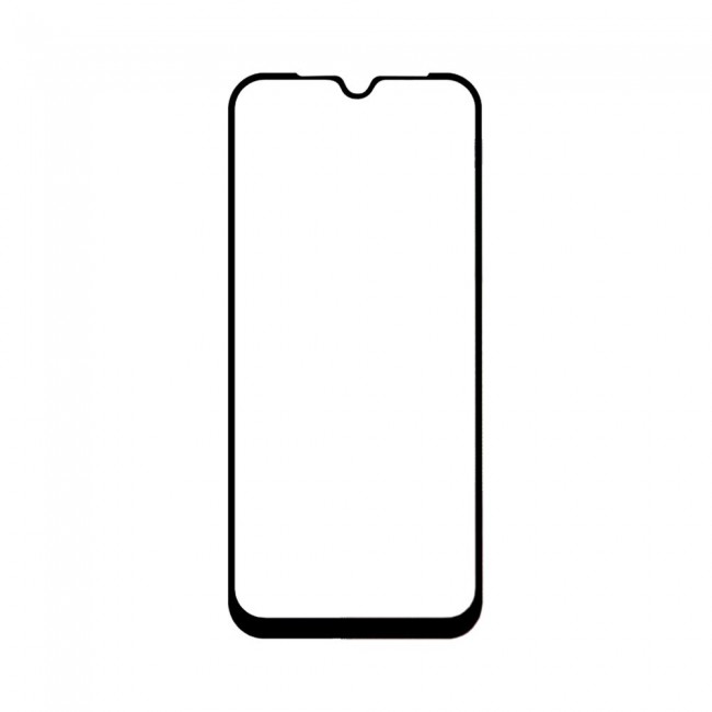 Samsung Galaxy M02 Tempered Glass 3D Ultimate Screen Protector by Margoun - Black Frame