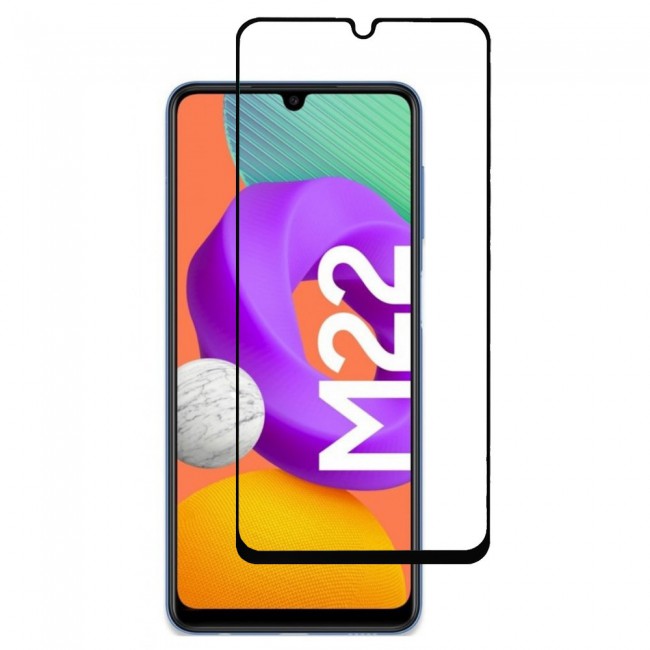 Samsung Galaxy M22 Glass 3D Tempered Screen Protector Ultimate by Margoun