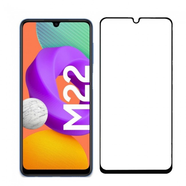 Samsung Galaxy M22 Glass 3D Tempered Screen Protector Ultimate by Margoun