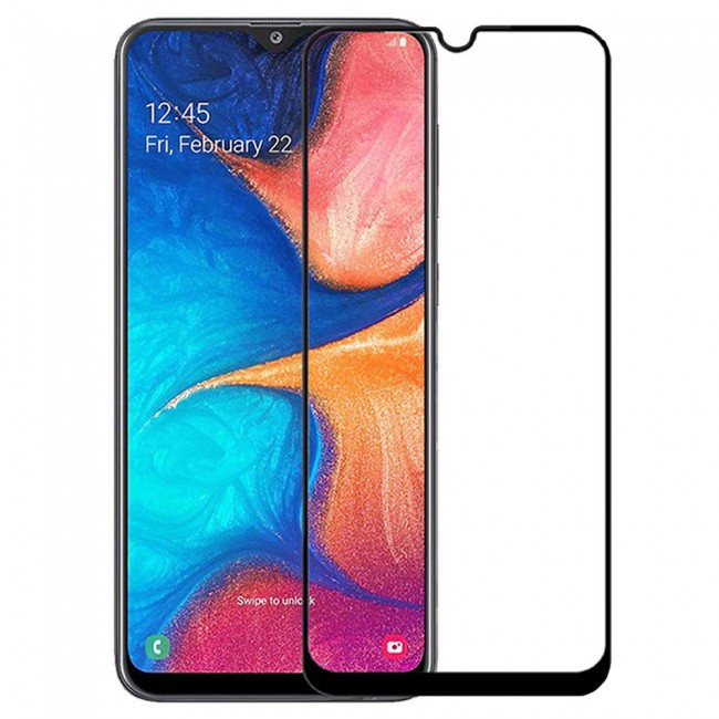 Samsung Galaxy M31 Prime - F41 - A30 Glass 3D Tempered Screen Protector Grand Shieldz by Margoun - Black Edge