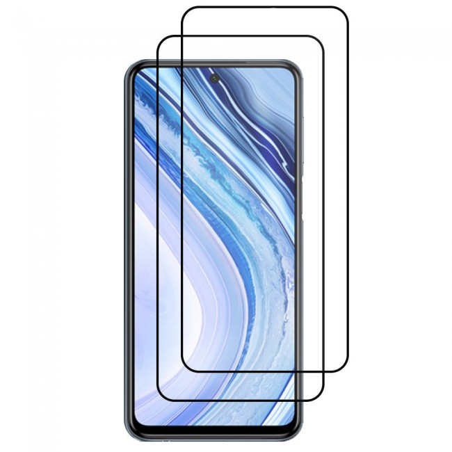 Samsung Galaxy M51 2-Pack 3D Screen Protector Super Shieldz by Margoun - Black Edge