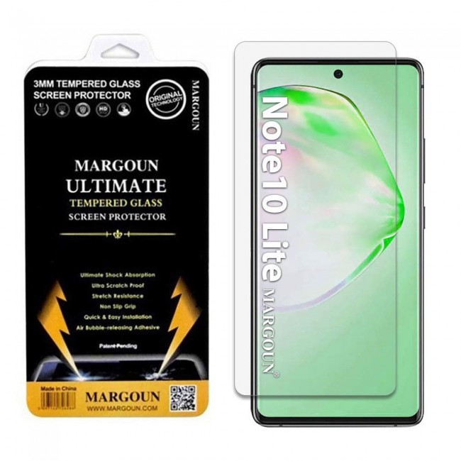 Samsung Galaxy Note 10 Lite Tempered Screen Protector Ultimate by Margoun - Clear