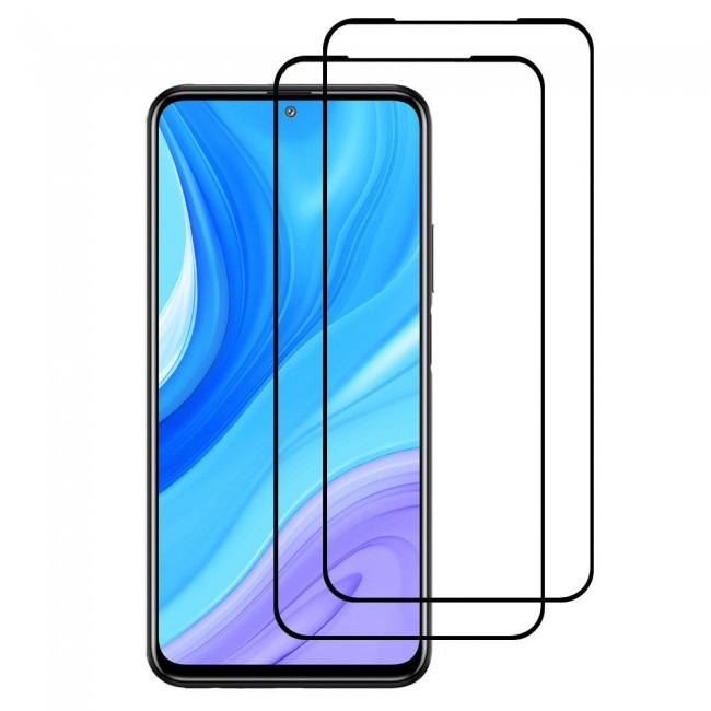 Samsung Galaxy S20 FE and S20 FE 5G 2-Pack 3D Screen Protector Super Shieldz by Margoun - Black Edge