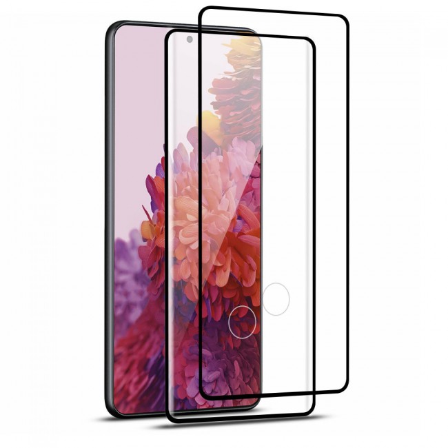 Samsung Galaxy S21 Ultra 5G Glass 3D Tempered Screen Protector Ultimate by Margoun - Black Edge
