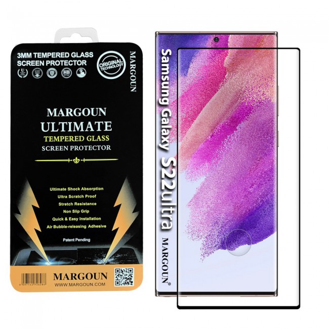 Samsung Galaxy S22 Ultra Glass 3D Tempered Screen Protector Ultimate by Margoun