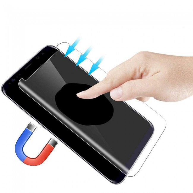 Samsung Galaxy S8 Plus Soft Curved Pet Screen Protector 2Pack Super Shieldz by Margoun