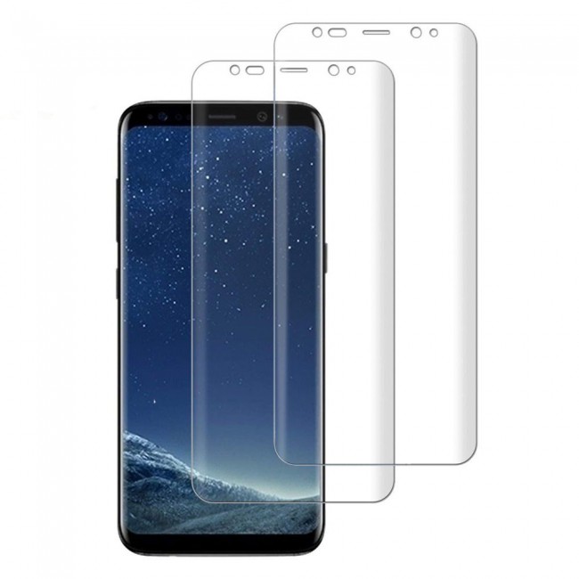 Samsung Galaxy S8 Soft  Curved Pet Screen Protector 2Pack Super Shieldz by Margoun
