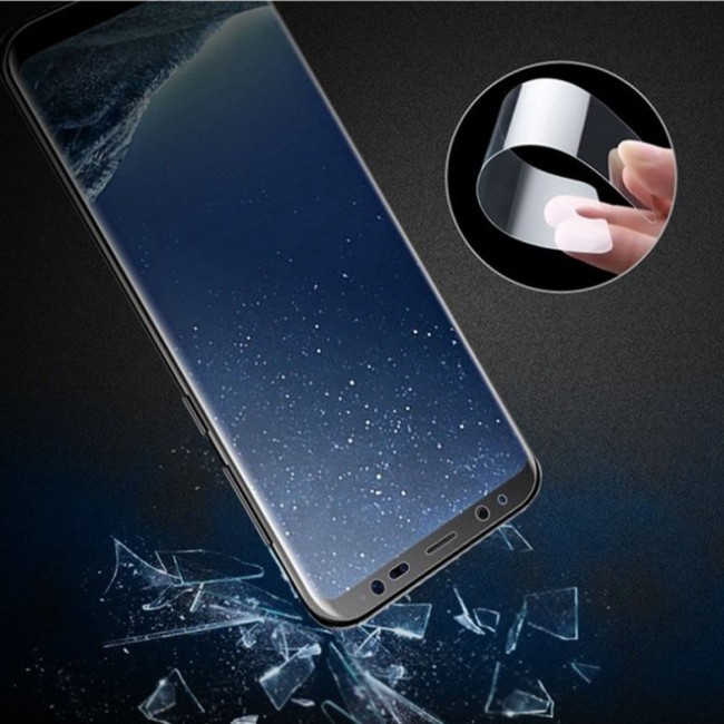 Samsung Galaxy S8 Soft Curved Pet Screen Protector 2Pack Max Shieldz by Margoun