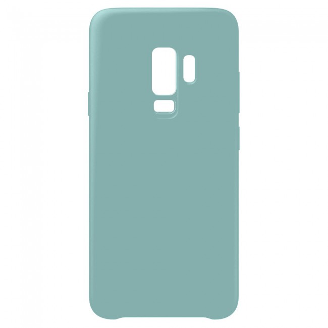 Samsung Galaxy S9 Plus Silky Soft-Touch Finish Silicone Cover by Margoun - Turquoise