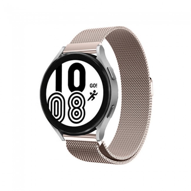 Samsung Galaxy Watch 4 Milanese Band 40-44mm  Henlein Series by Margoun - Rose Gold