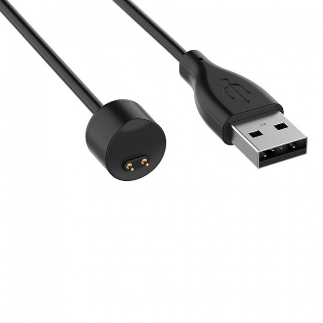 Silicone Band and USB Charger Cable Adapter for Xiaomi Mi Band 5 - M01-M05