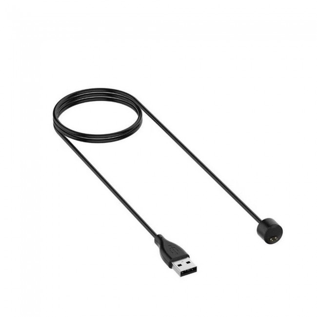 Silicone Band and USB Charger Cable Adapter for Xiaomi Mi Band 5 - M01-M05