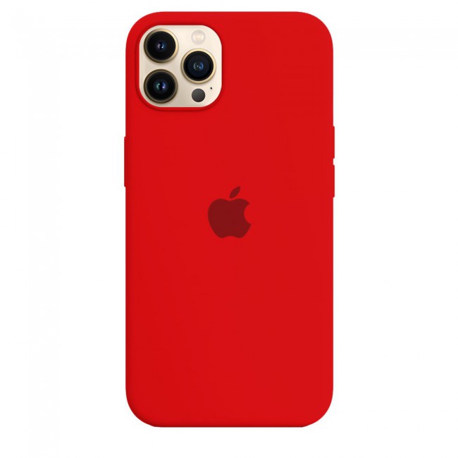 Margoun Silicone Case Cover for Apple iPhone 13 Pro Max - Red