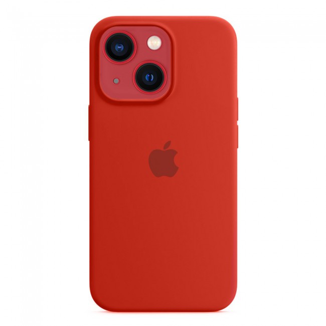 Margoun Silicone Case Cover for Apple iPhone 13 - Red