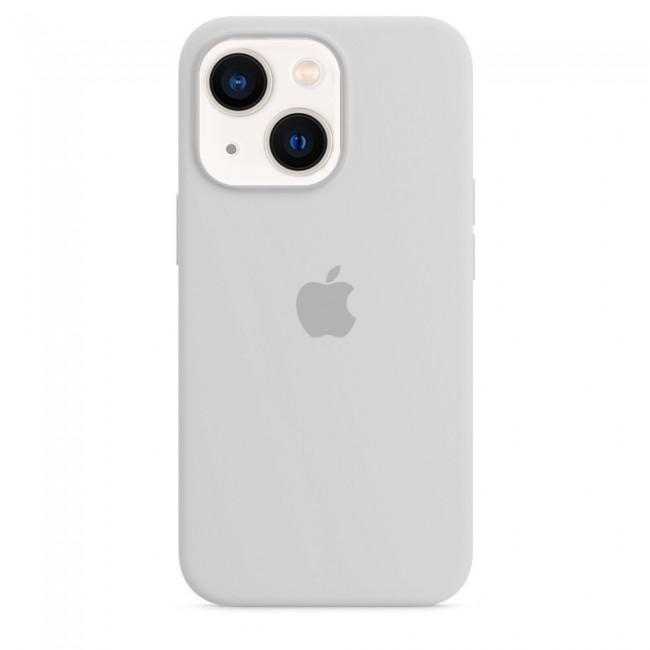 Margoun Silicone Case Cover for Apple iPhone 13 - Light Grey
