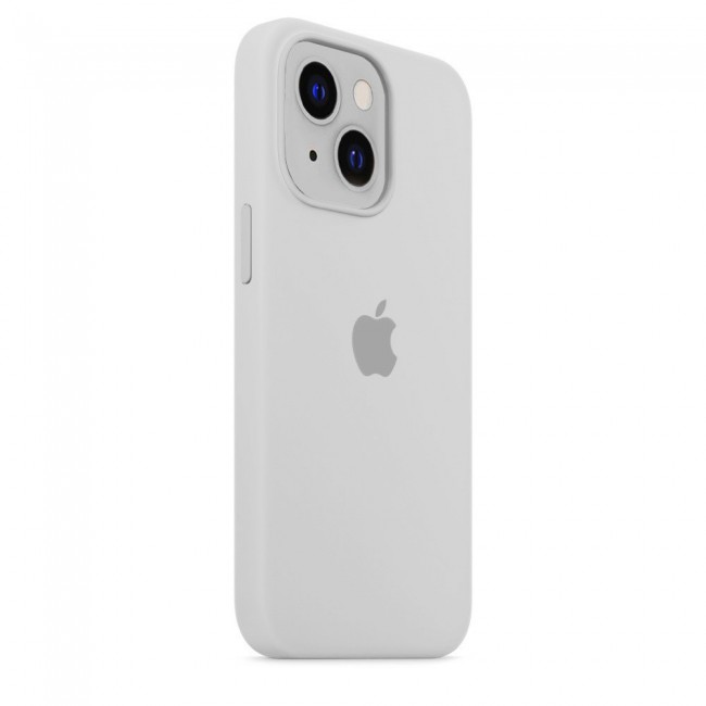 Margoun Silicone Case Cover for Apple iPhone 13 - Light Grey
